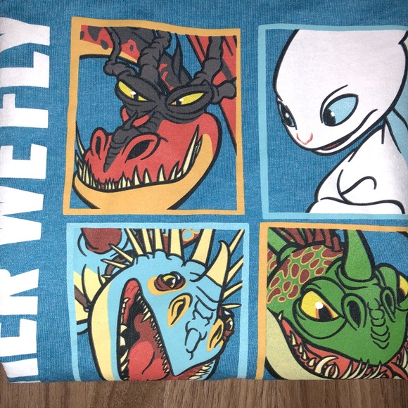 How to Train your Dragon Graphic Tee! Size M - Picture 4 of 5